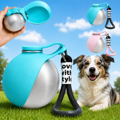 Botella Portátil Premium para Perros