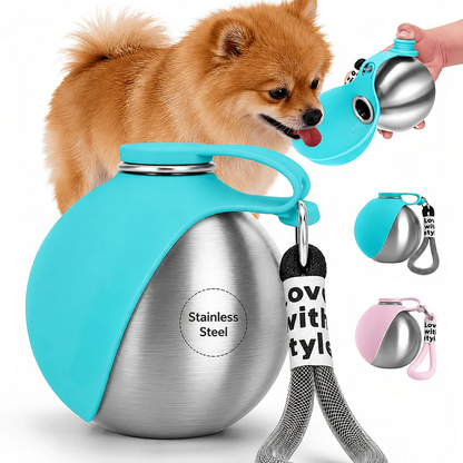 Botella Portátil Premium para Perros